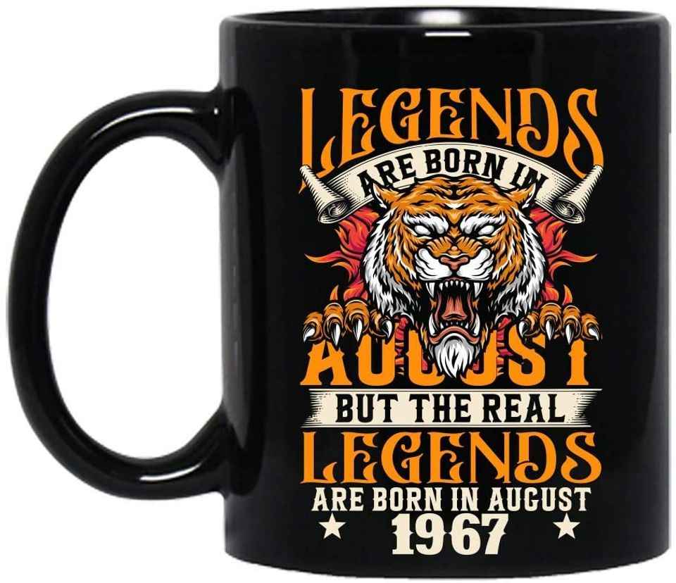 Legends Are Born In August Coffee Mug