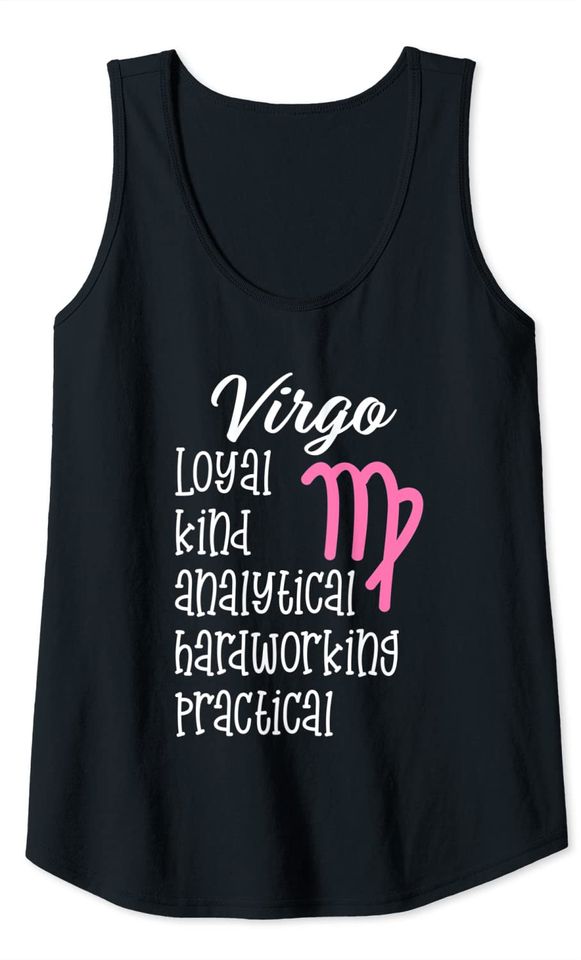 Virgo Traits gift for August and September Tank Top