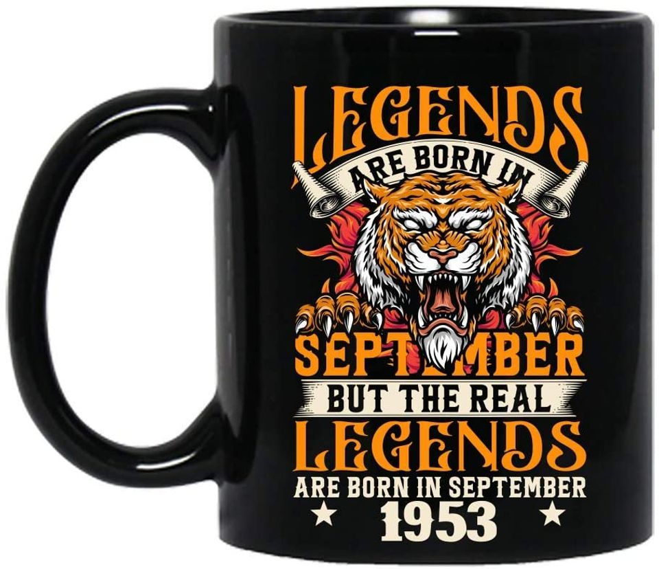 Legends Are Born In September Coffee Mug
