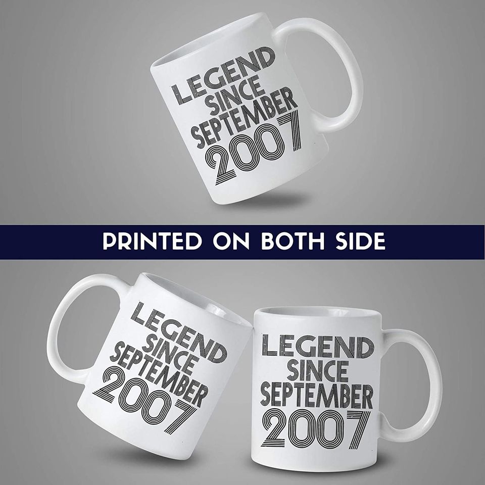 September 2007 12th Birthday Cups Mugs