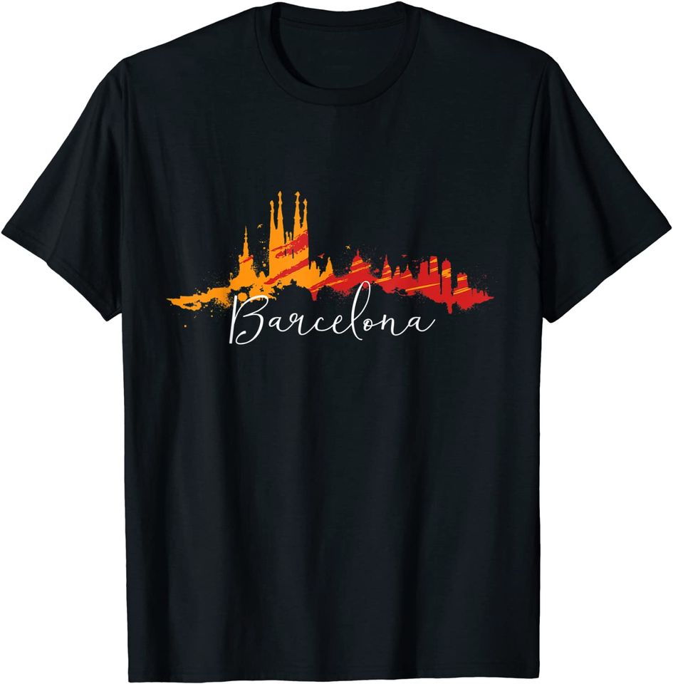 Barcelona Souvenir Spanish Vacation Gift T-Shirt
