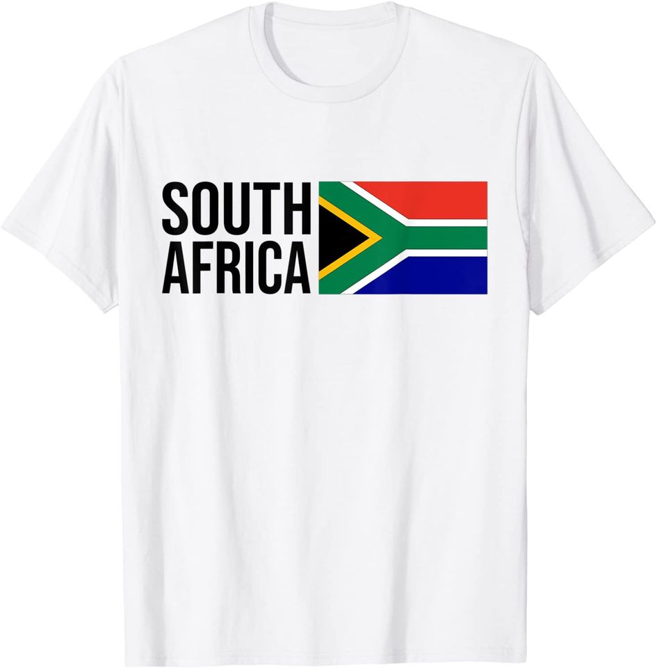 SOUTH AFRICA FLAG CAPETOWN JOHANNESBURG PRETORIA T-Shirt