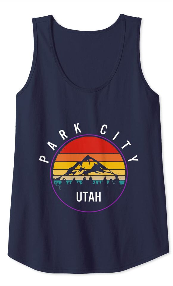 Park City Utah Vintage Tank Top