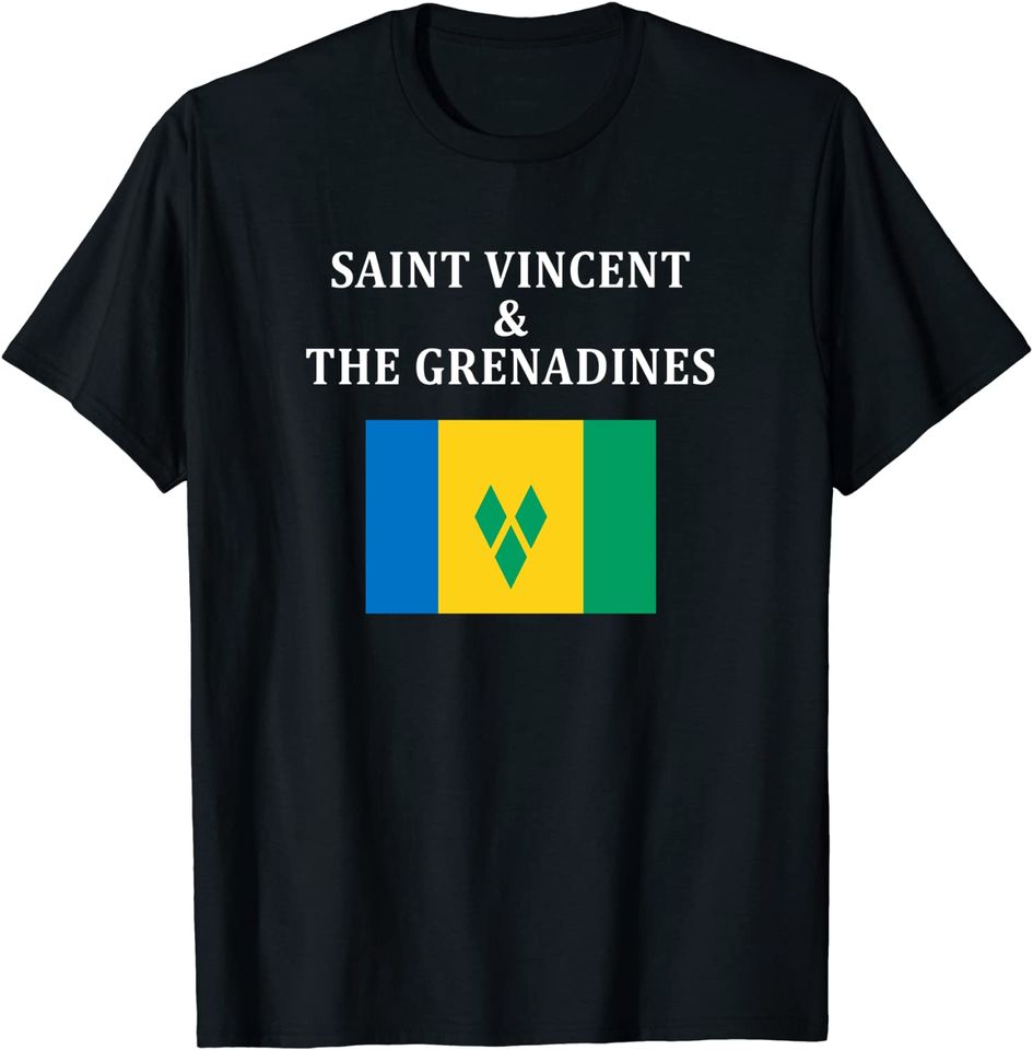 Saint Vincent And The Grenadines T Shirt