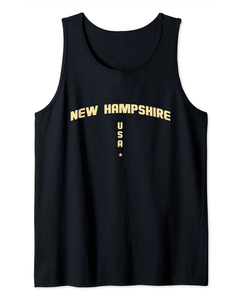 US States New Hampshire Hometown Tank Top