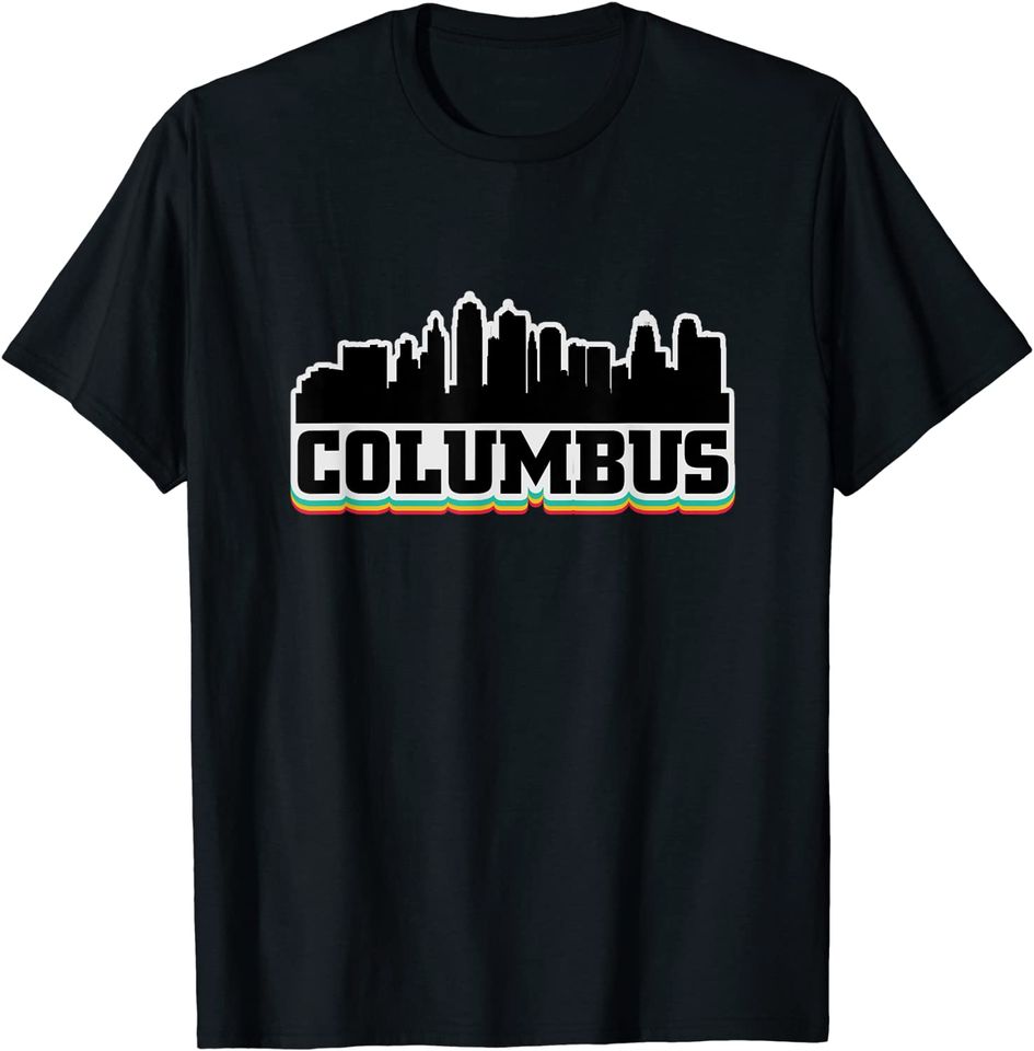 Columbus Ohio OH City Souvenir Mens Womens Graphic Tee Gifts T-Shirt