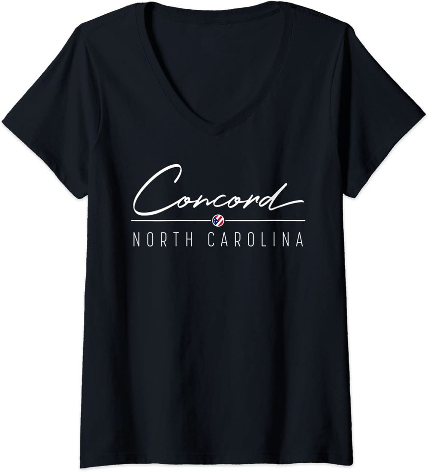 Concord NC V-Neck T-Shirt
