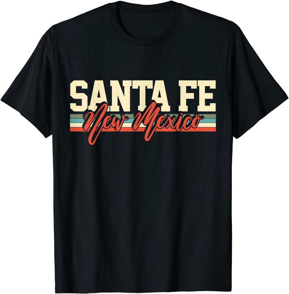 Santa Fe New Mexico Retro T-Shirt