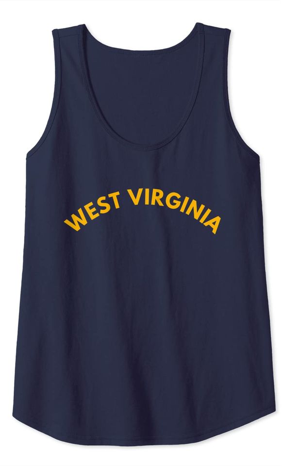 West Virginia Fans State Tank Top