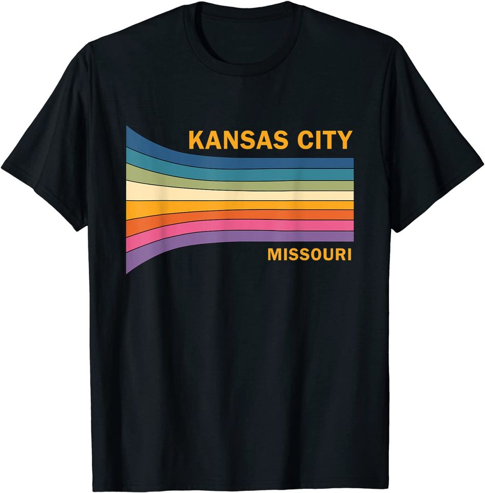 Retro Vintage 70s Kansas City Missouri T Shirt