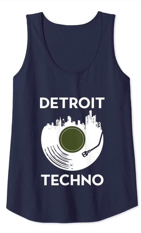 Detroit Techno House Music Festival Tank Top