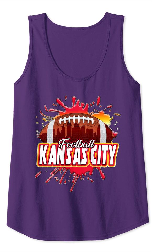 Kansas City Football Missouri Chief Tank Top