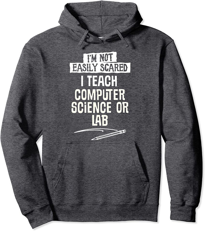 Funny Halloween Computer Science or Lab Pullover Hoodie