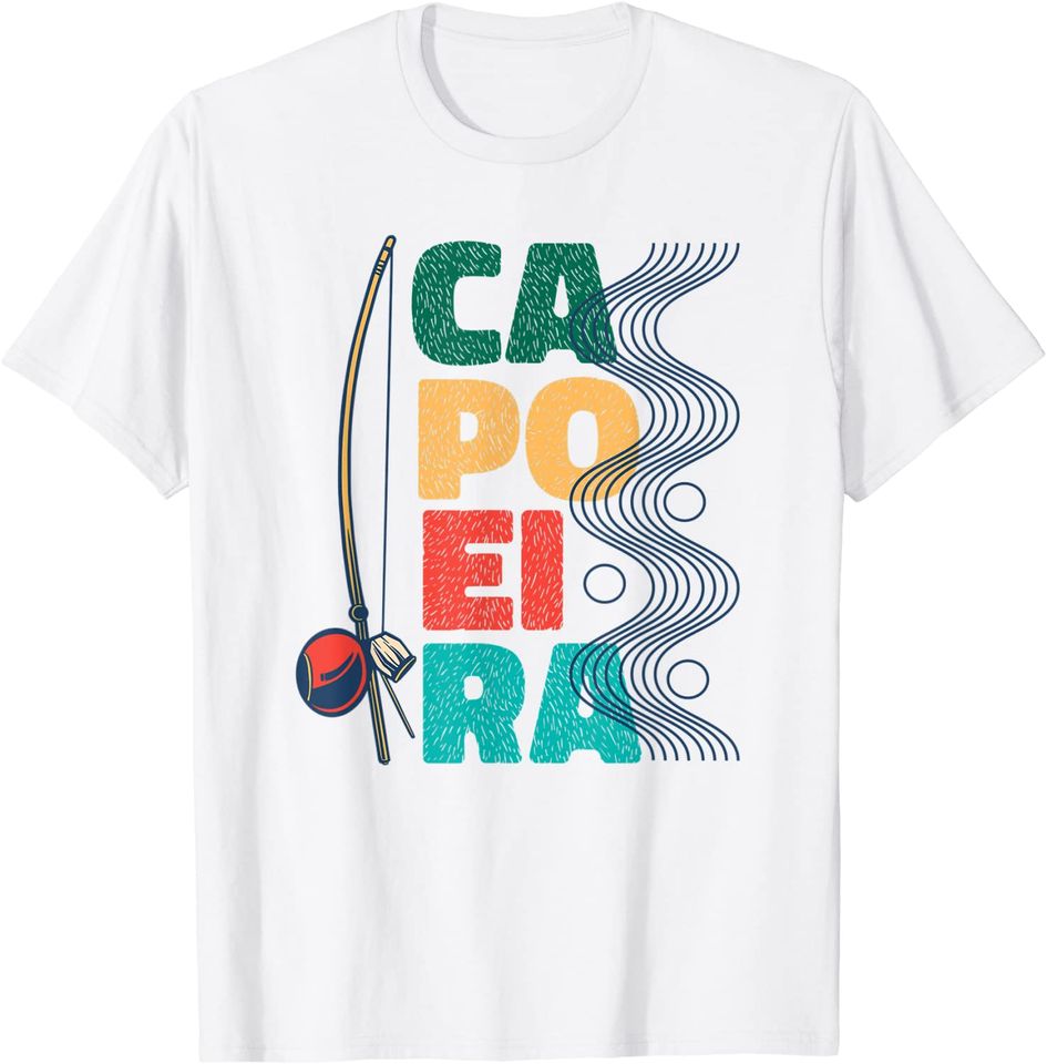Berimbau Capoeira Music Instrument Brazil T Shirt