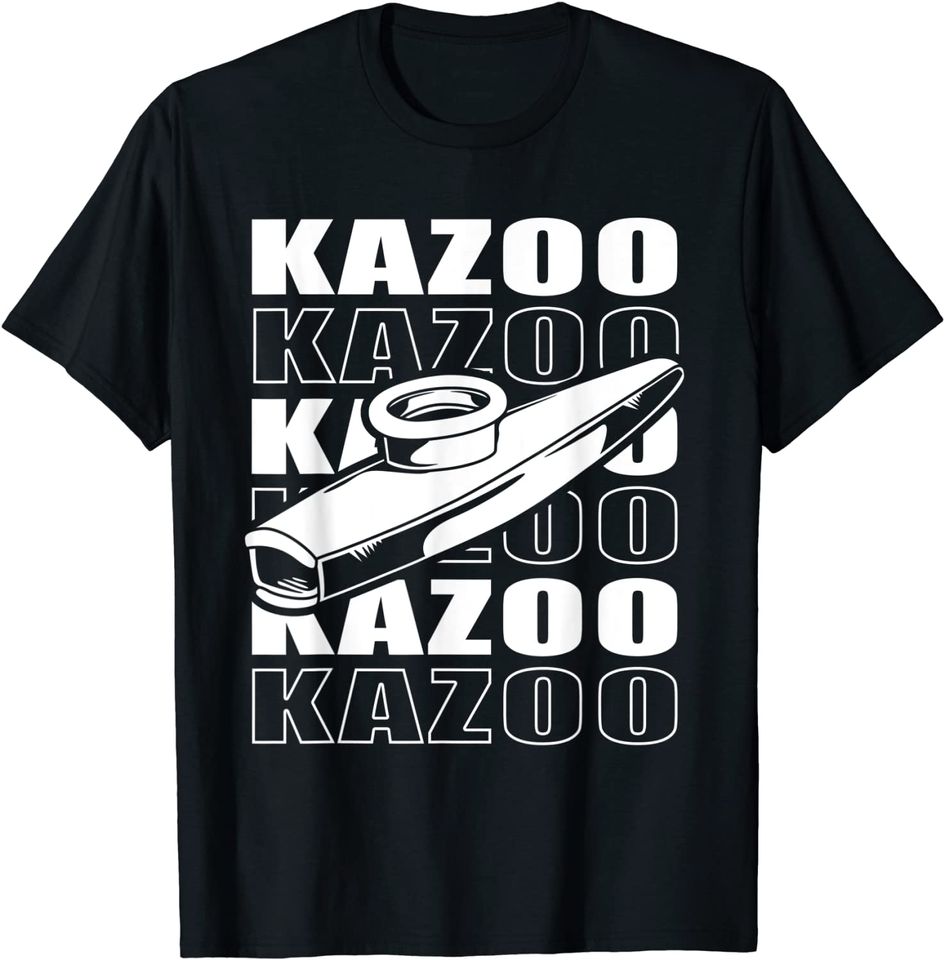 Black And White Kazoo T-Shirt