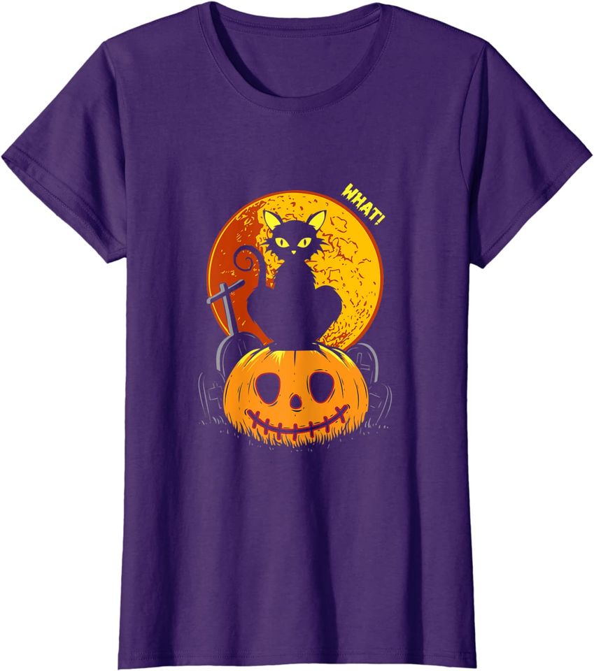 Halloween Funny and Scary Cat Hoodie