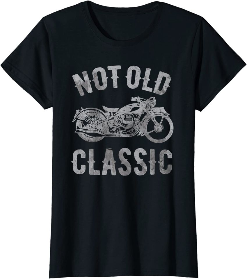 Not Old Classic Vintage Motorcycle Hoodie