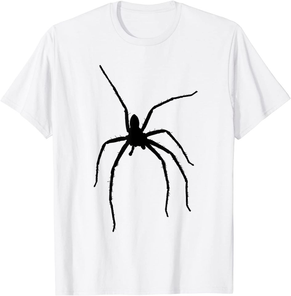 Big Creepy Scary Silhouette Spider T-Shirt