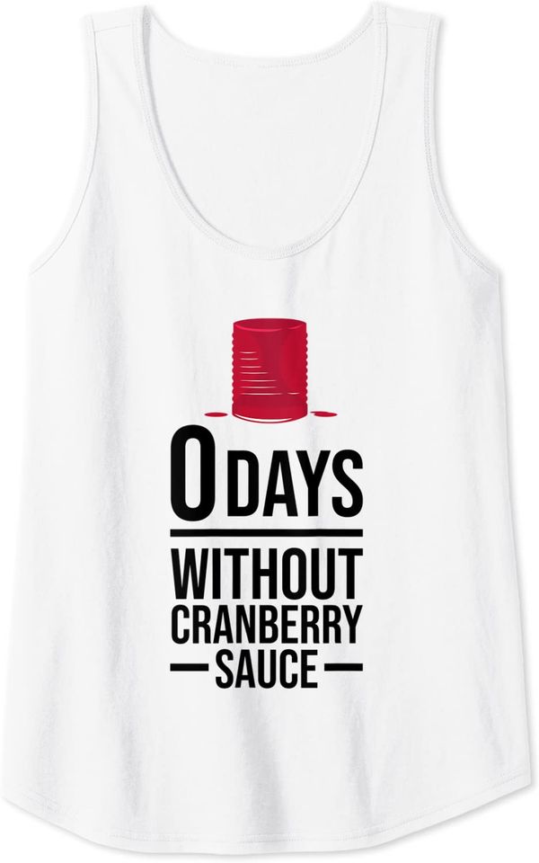 Cranberry Sauce for Thanksgiving and Holiday Tank Top