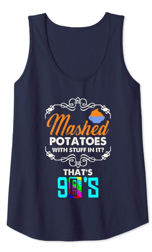 Mashed Potatoes Funny Root Vegetable Tank Top