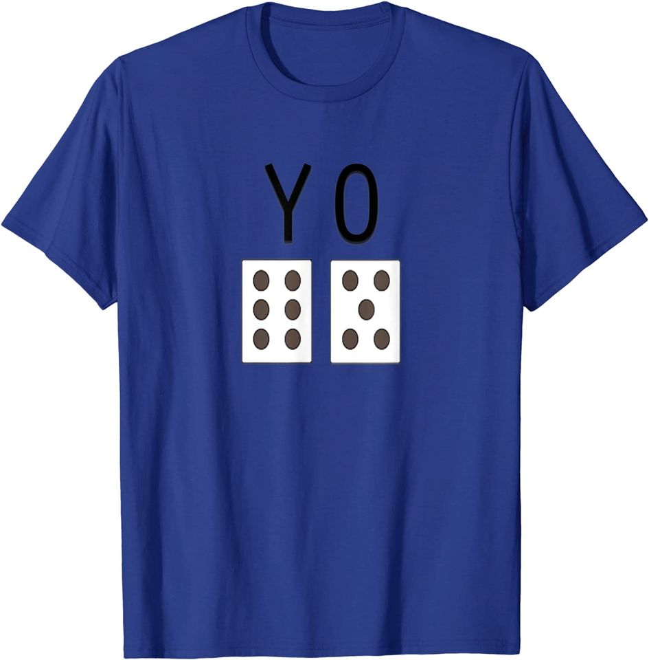 Craps Game YO Dice Graphic T Shirt