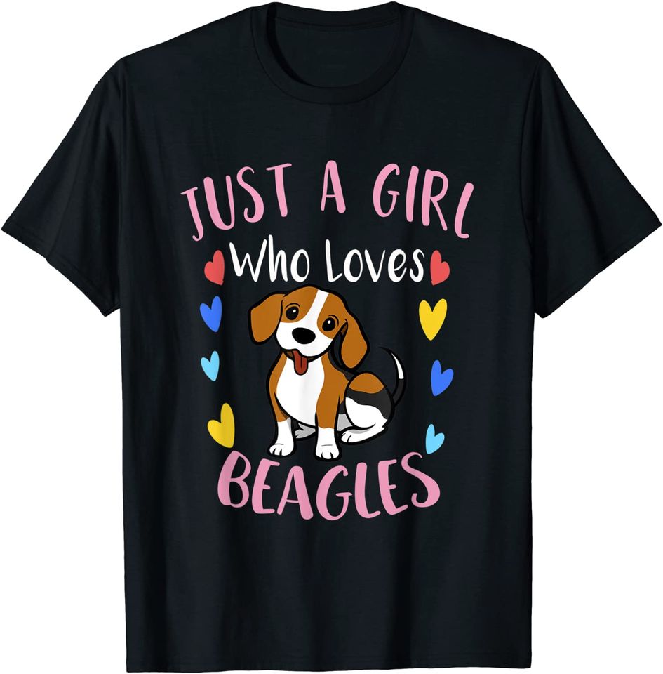 Just A Girl Who Loves Beagles T Shirt