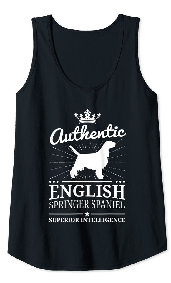 English Springer Spaniel Dog Tank Top