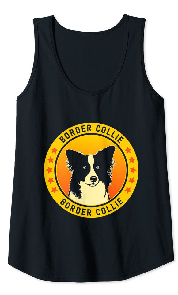 Border Collie Dog Lover design Tank Top