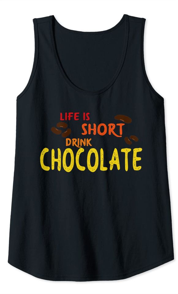 Cocoa drinker design for chocolate and chocolate cocoa Tank Top