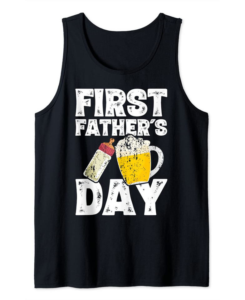 First Fathers Day Tank Top