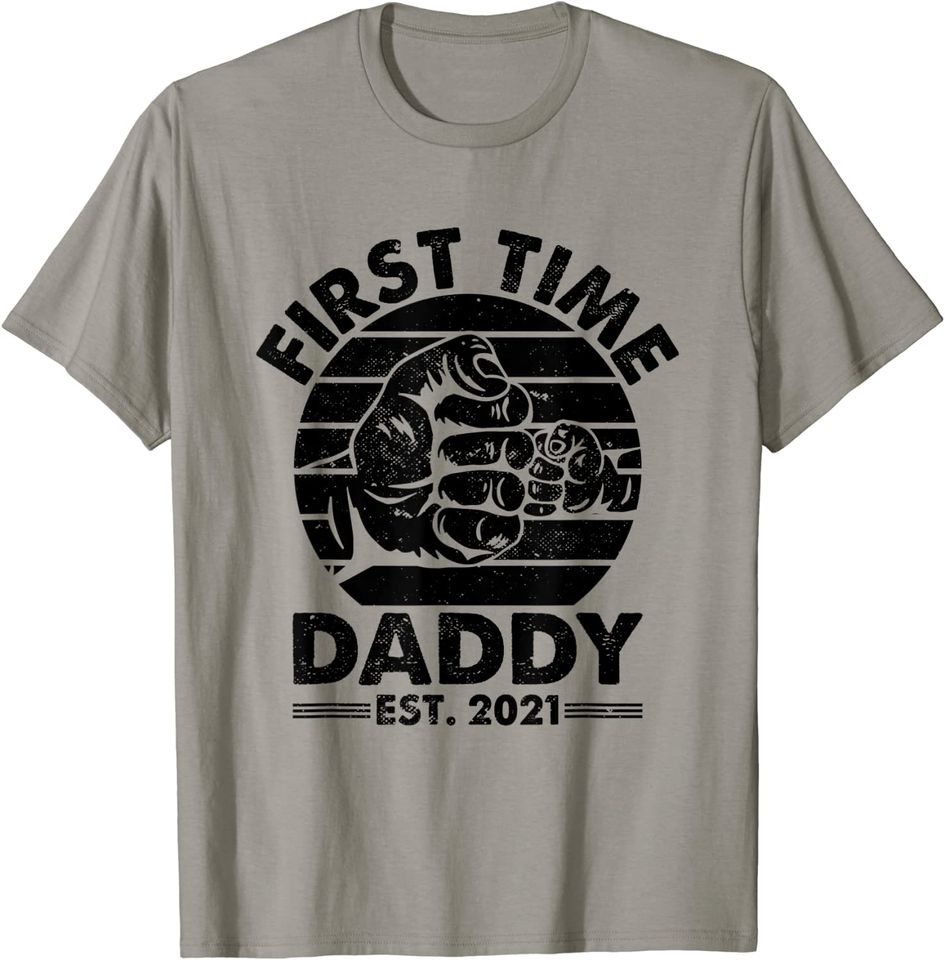 First Time Daddy Est 2021 T-Shirt