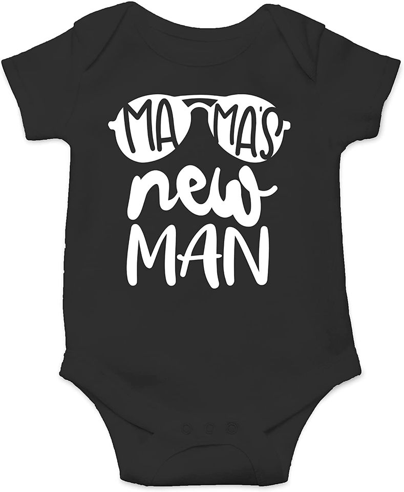 Mama's New Man Baby Bodysuit