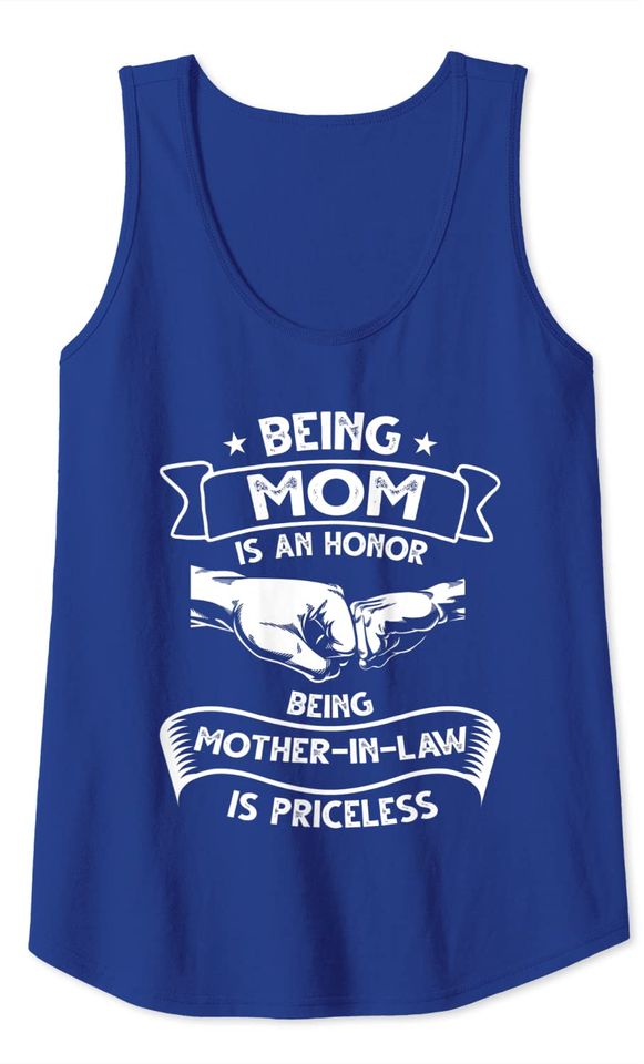 Being Mother-in-law is priceless Mother-in-law Tank Top