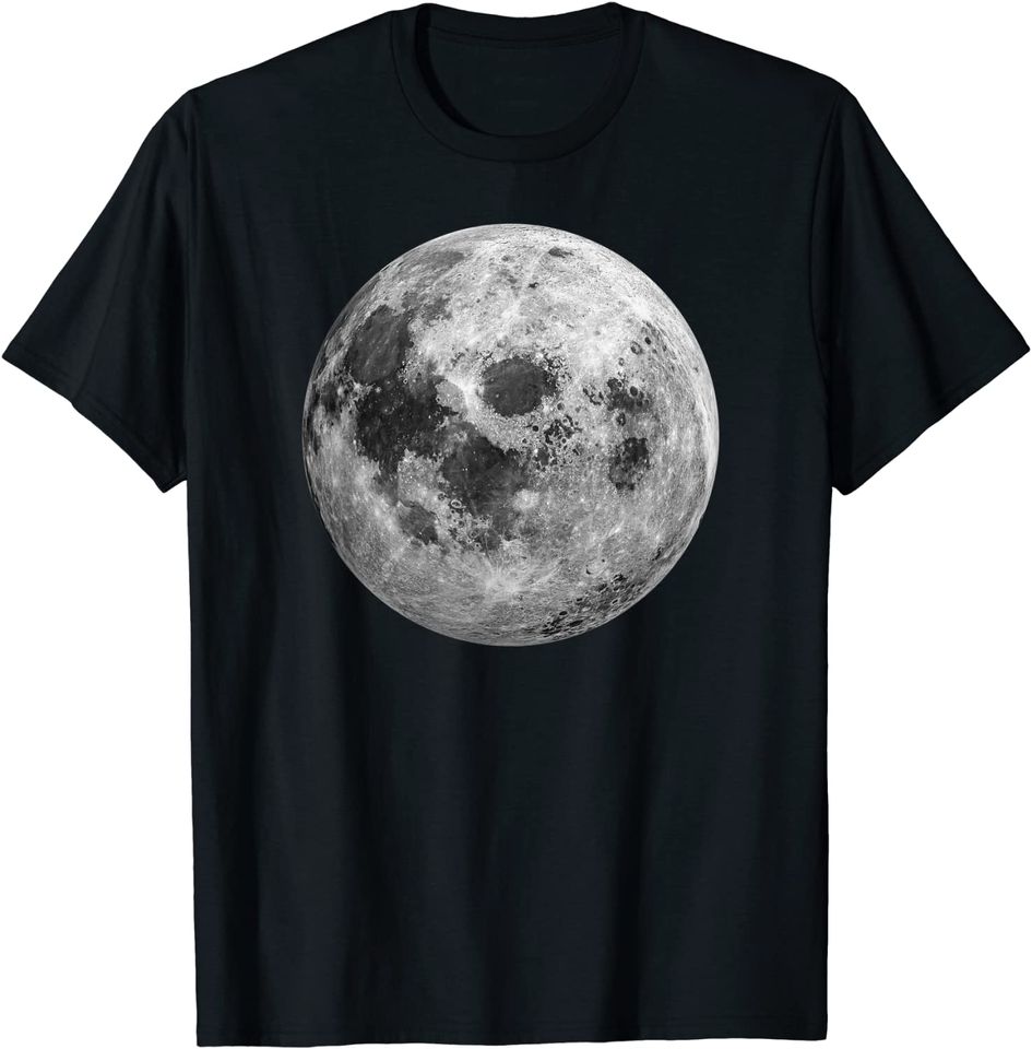 Full Moon Space Science T-Shirt