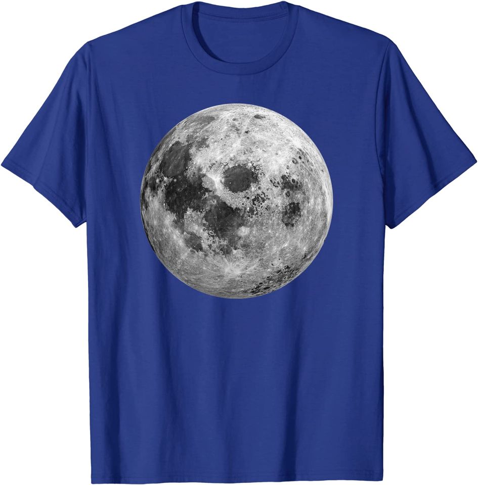 Full Moon Space Science T-Shirt