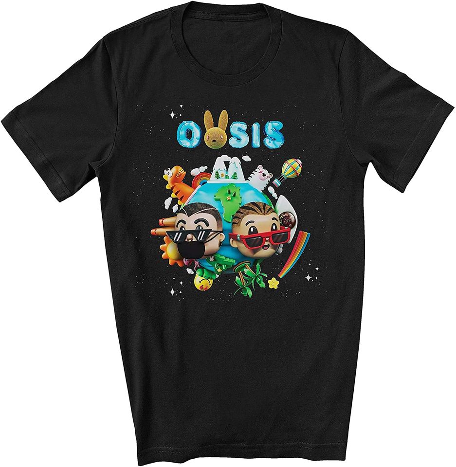 Oasis T-Shirt for The Bad Bunny Balvin Fan