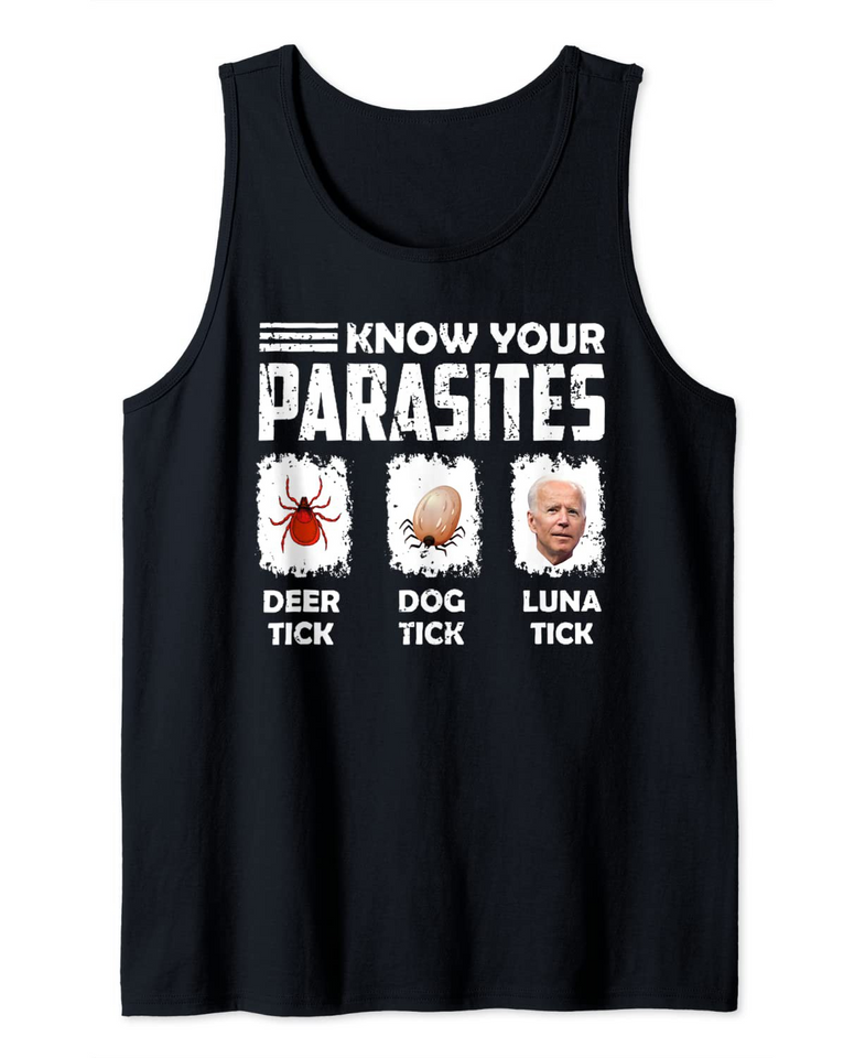 Know Your Parasites Republican Trump Support Tank Top