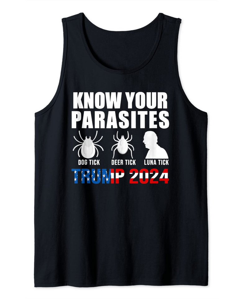Funny Know Your Parasites Tank Top
