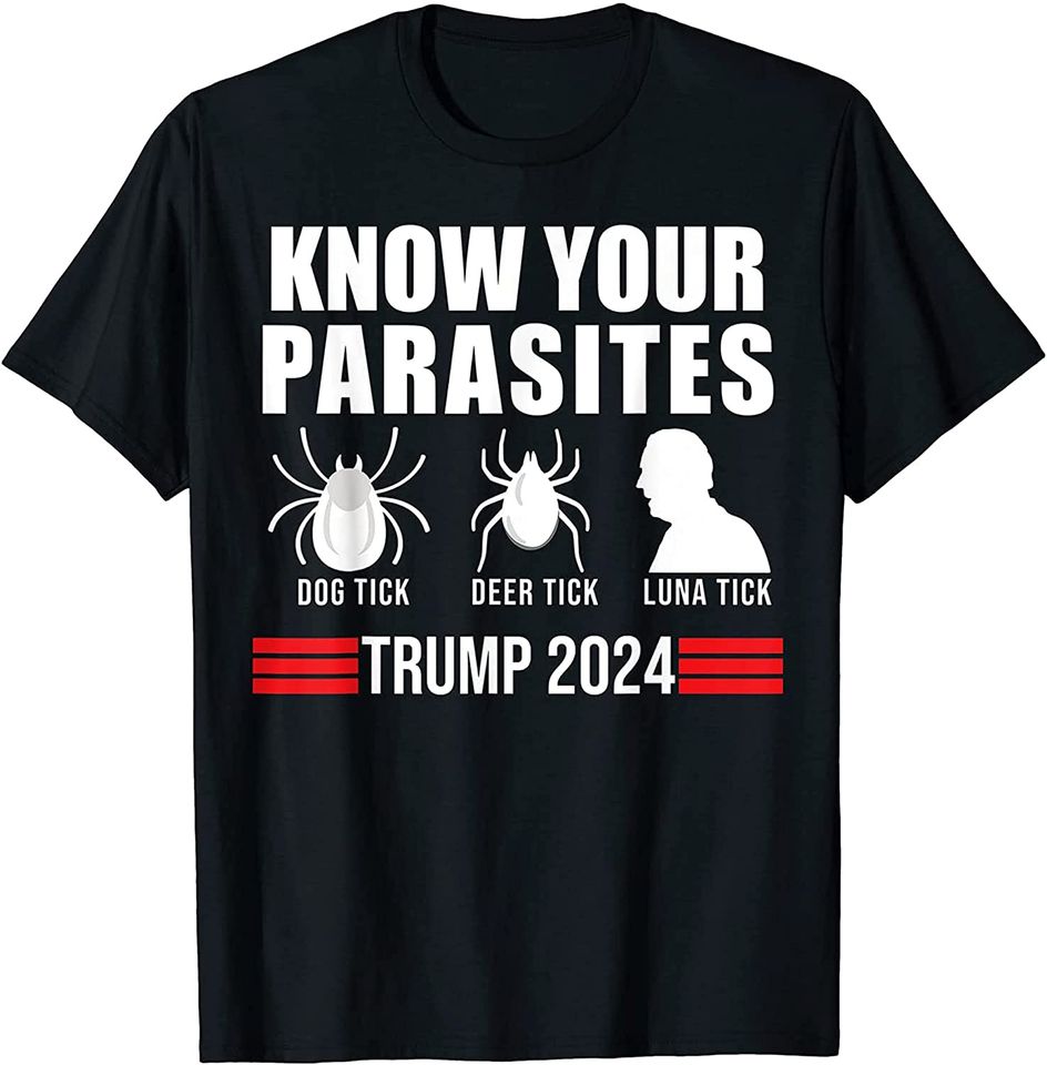Funny Know Your Parasites Funny Halloween T-shirt
