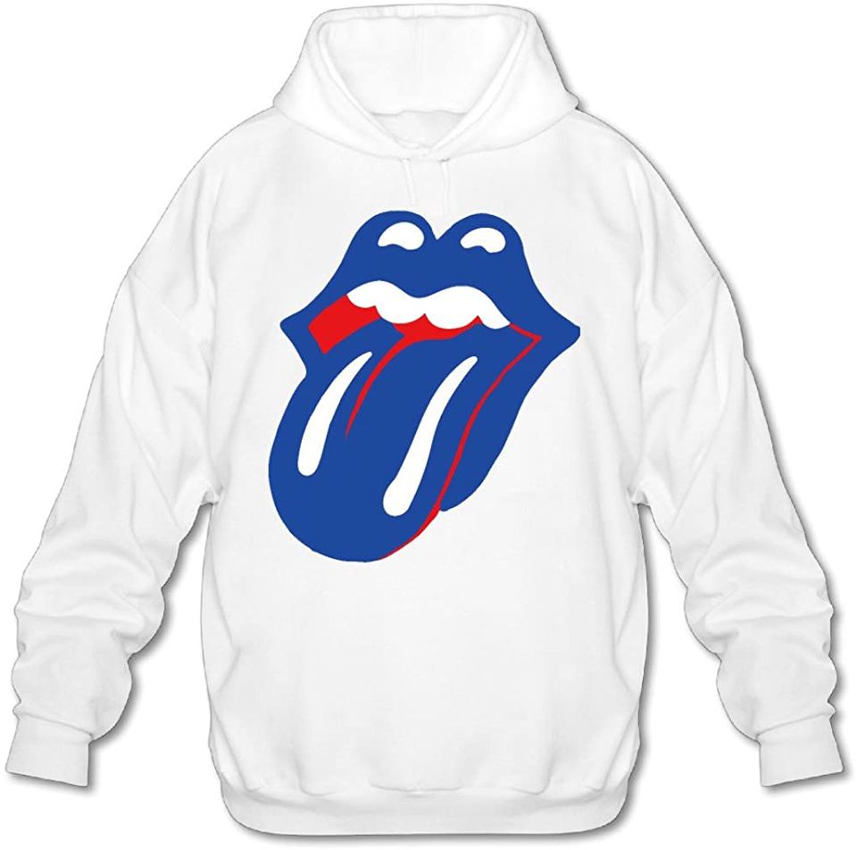 Rolling Stone Blue and Lonesome Fleece Hoodie Adult Sweater