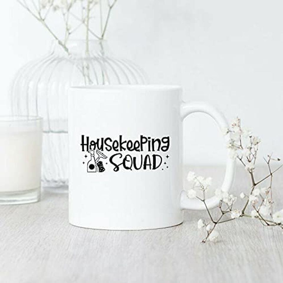 Housekeeping Squad Cleaning Lady Cleaner Gift House Mug