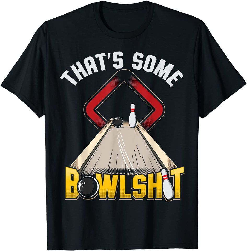 Funny Ten Pin 10 Bowling Gift  TShirt