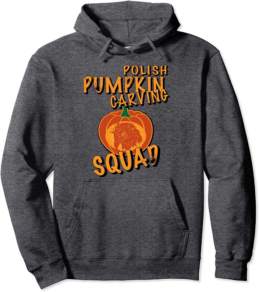 Polish Pumpkin Carving Squad Poland Hoodie