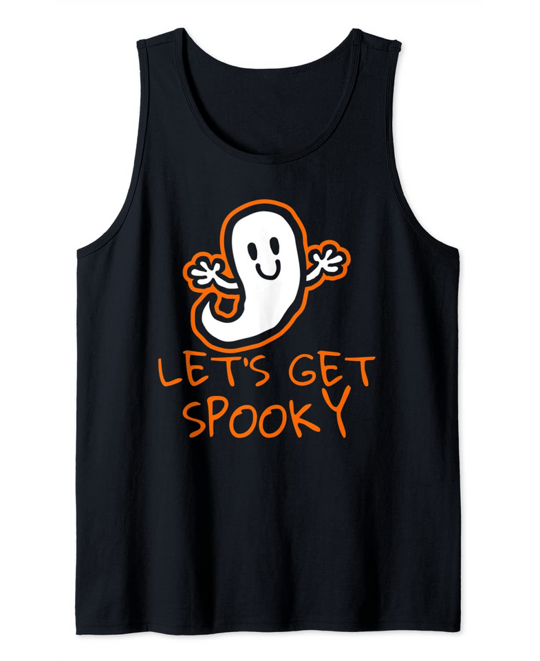 Let's Get Spooky Cute Halloween Tank Top