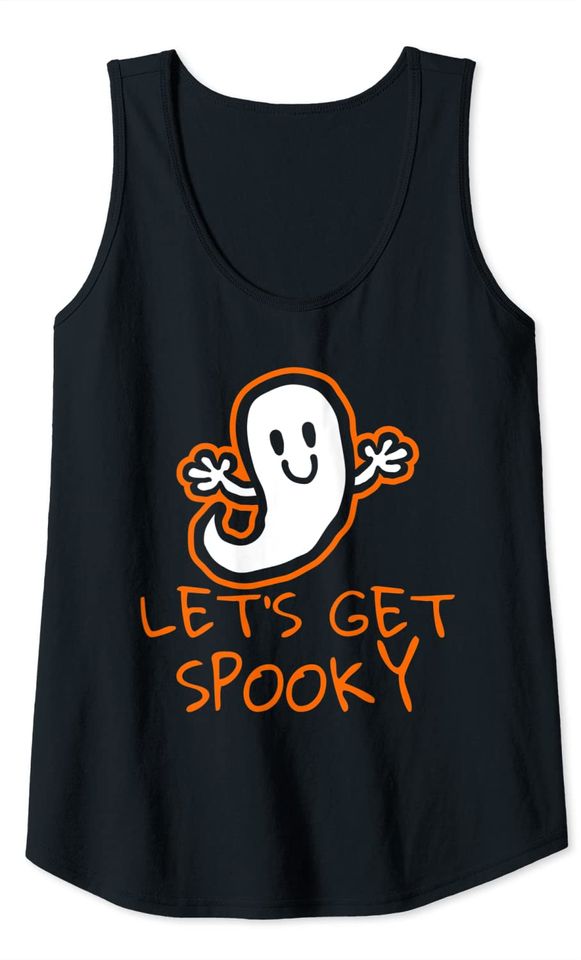Let's Get Spooky Cute Halloween Tank Top
