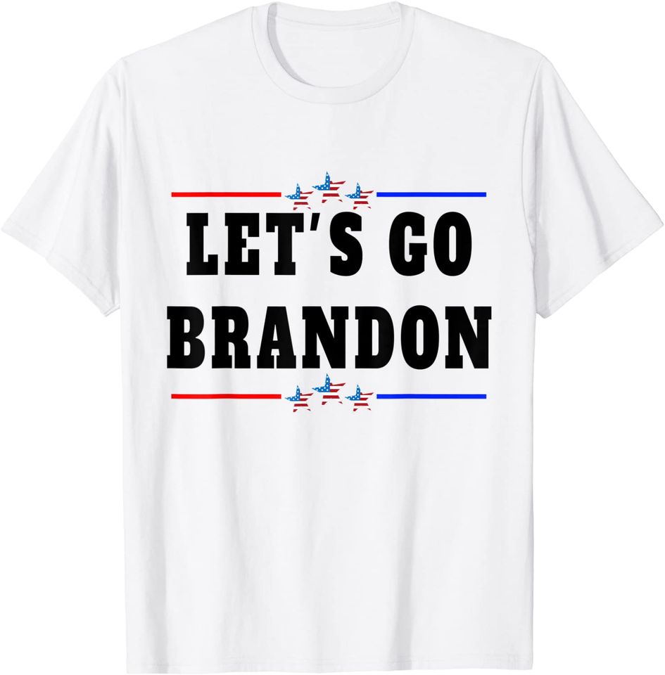 Mens Let's Go Brandon Joe Biden Chant Impeach Costume T-Shirt