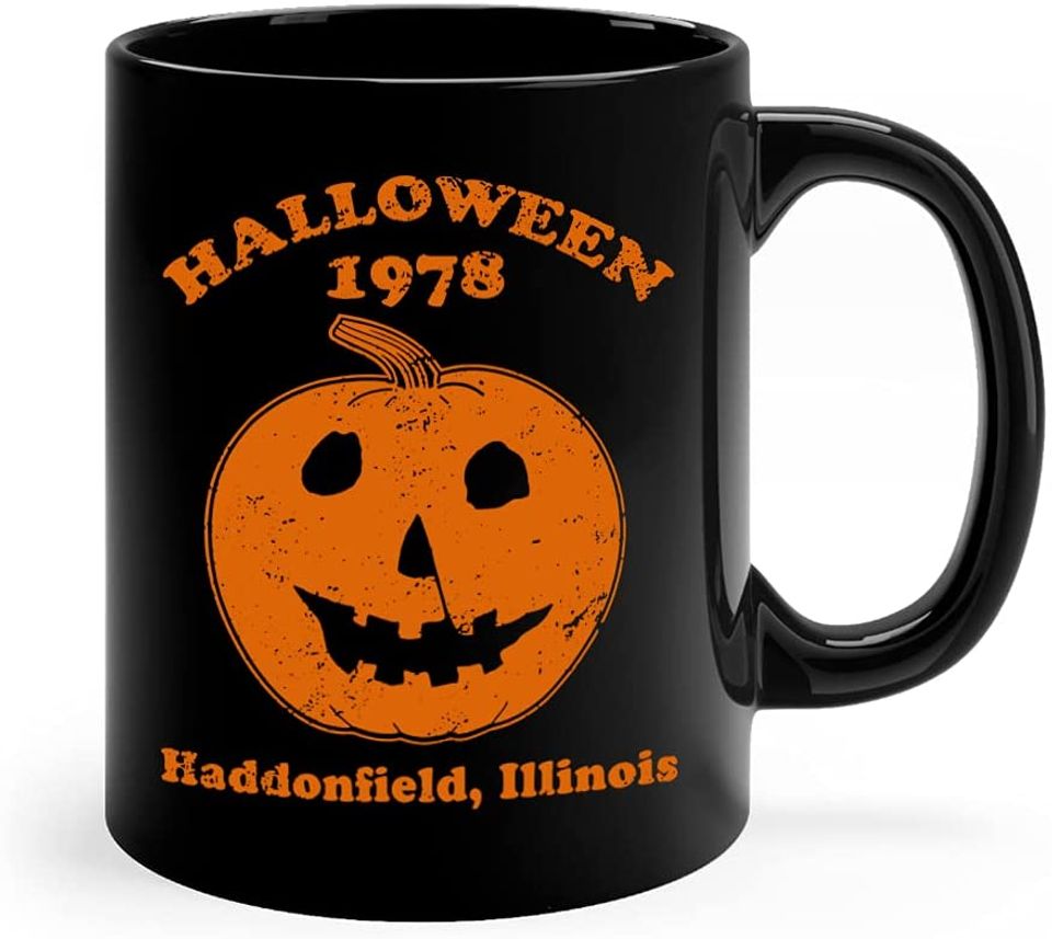 Visit Haddonfield Vintage Halloween 1978 Haddonfield Illinois Mug