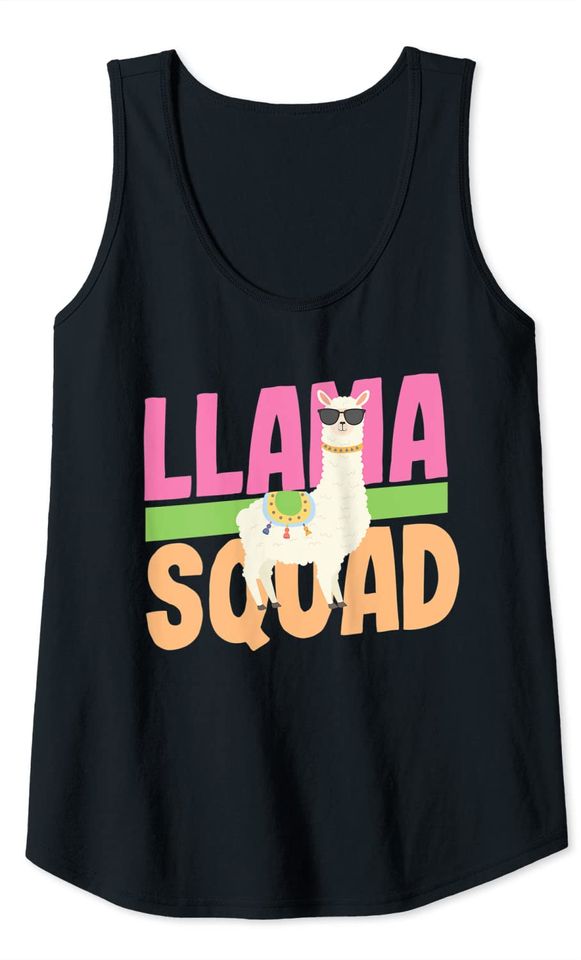 Llama Squad Tank Top