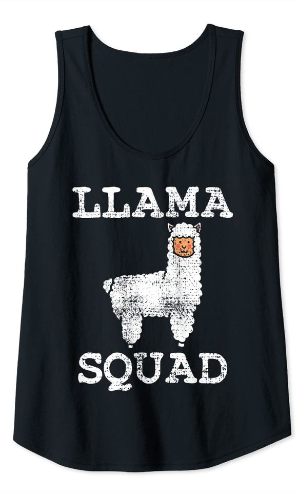 Llama Squad Vintage Tank Top