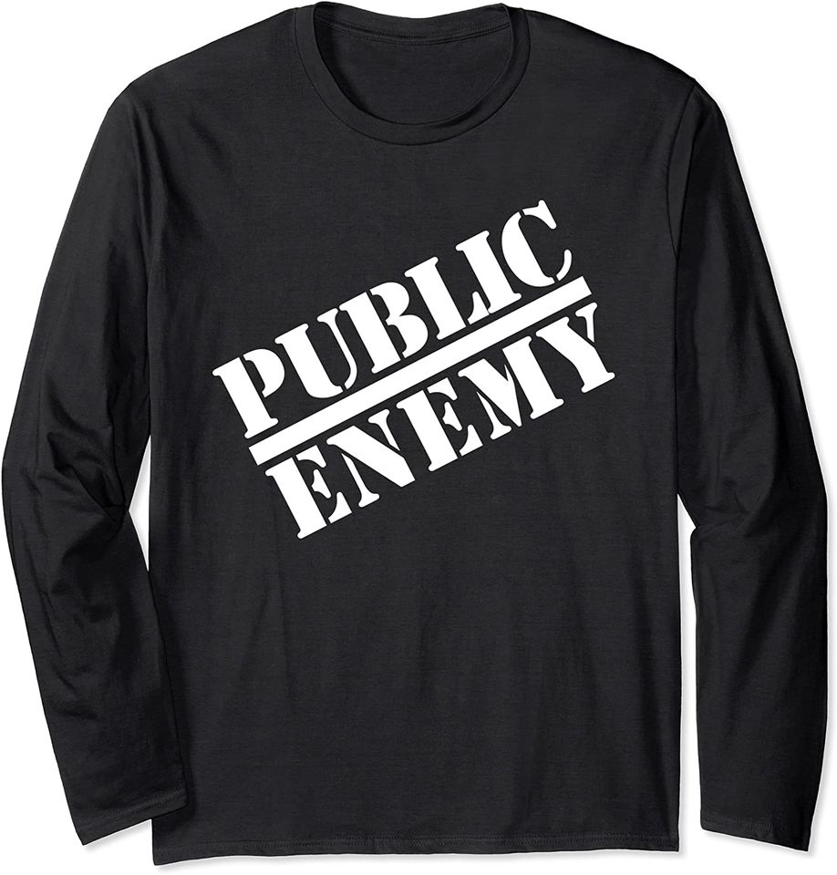 Public Enemy  Big Logo Long Sleeve T-Shirt